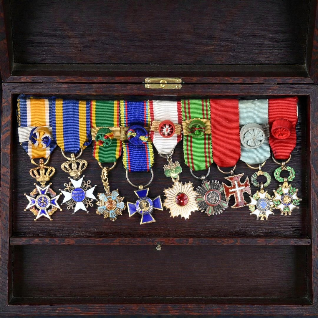 Miniatures Of Various Orders Of Knighthood - 1930s-photo-2